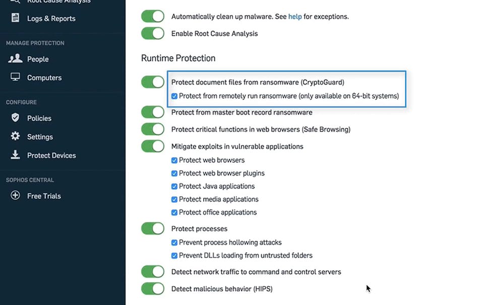 Anti-Ransomware screenshot